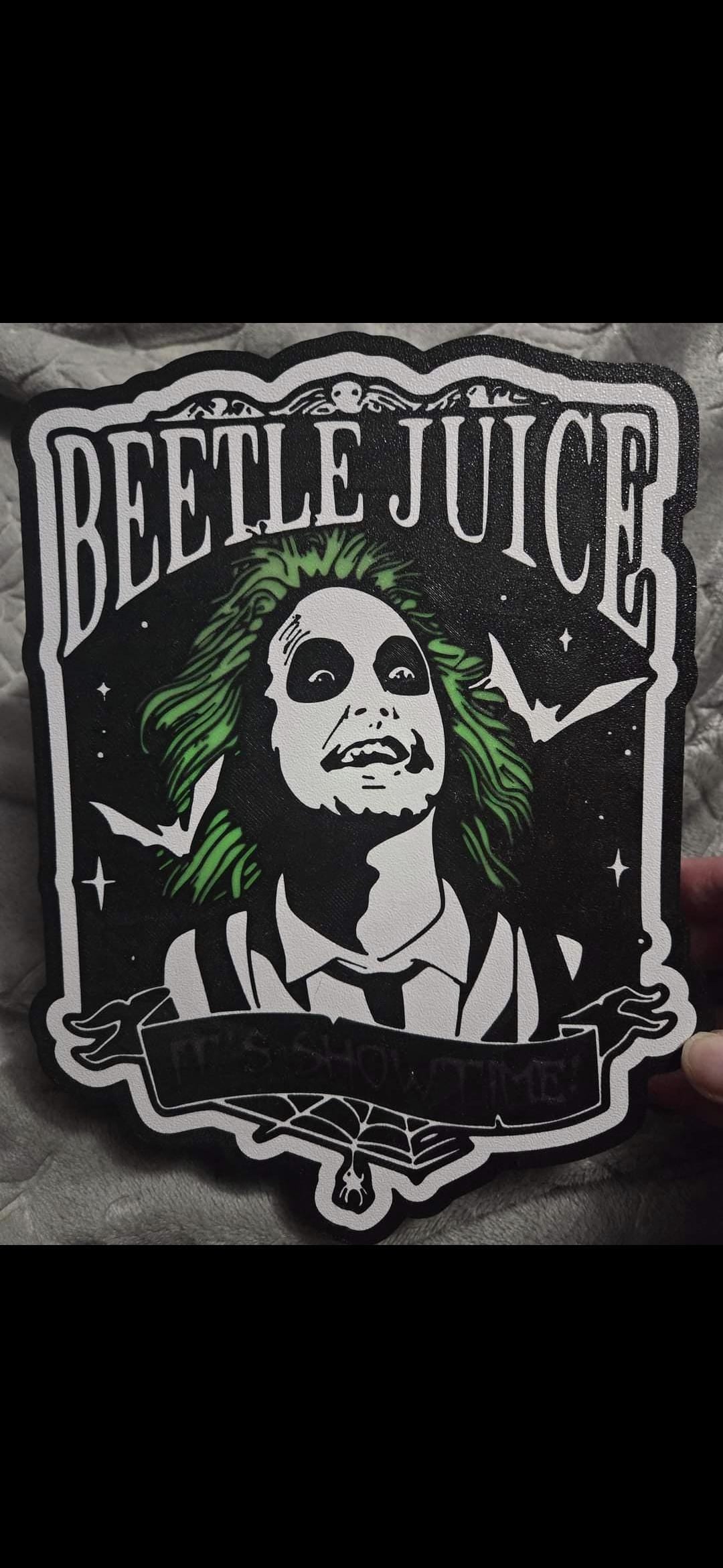 Beetlejuice LED Lightbox