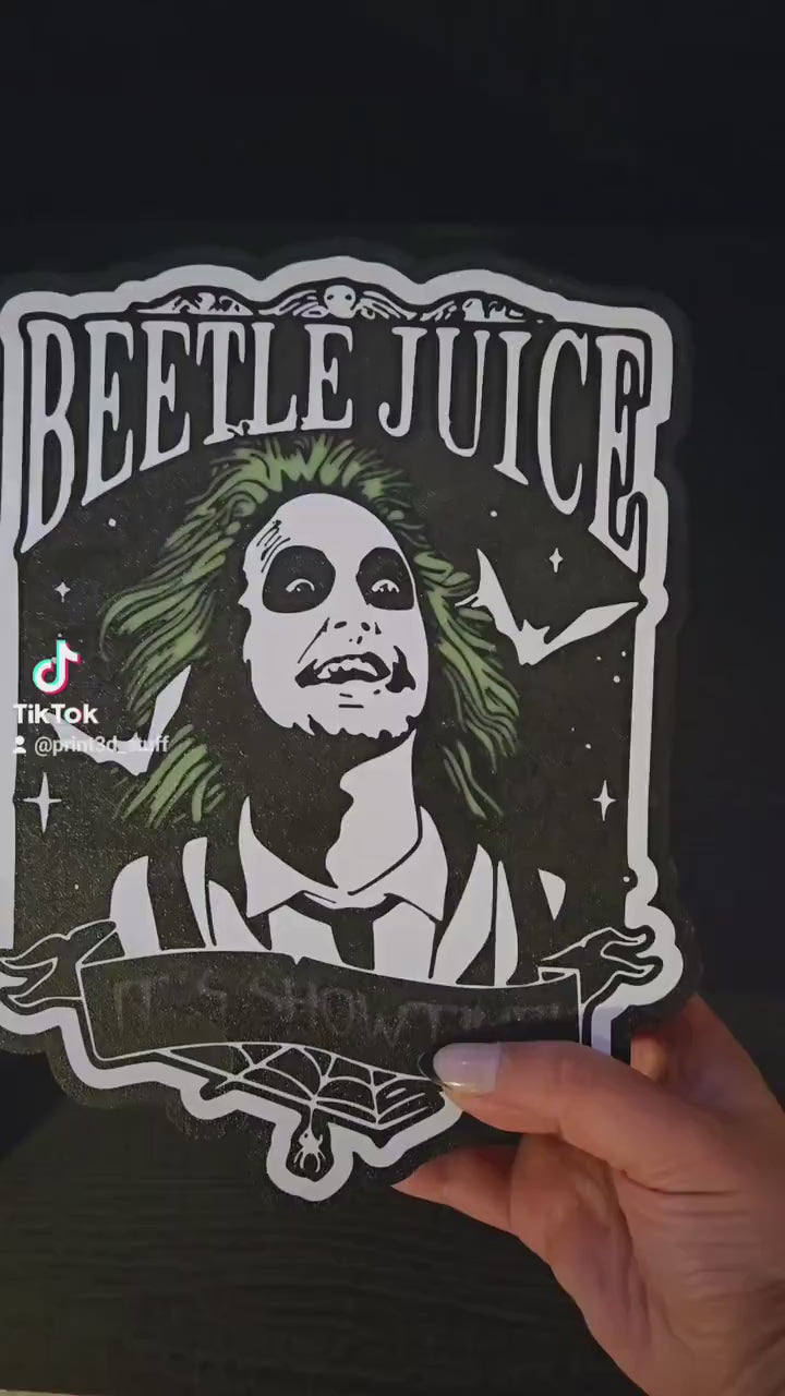 Beetlejuice LED Lightbox