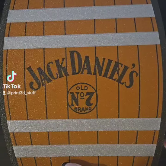 Jack Daniels Light Box - 3D Printed Home Decor